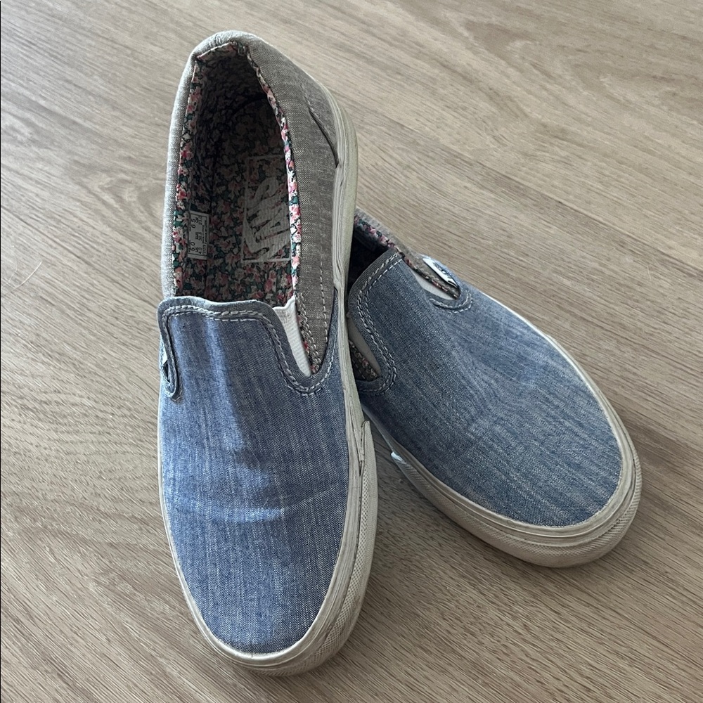 Vans Floral Interior Slip-On Shoes